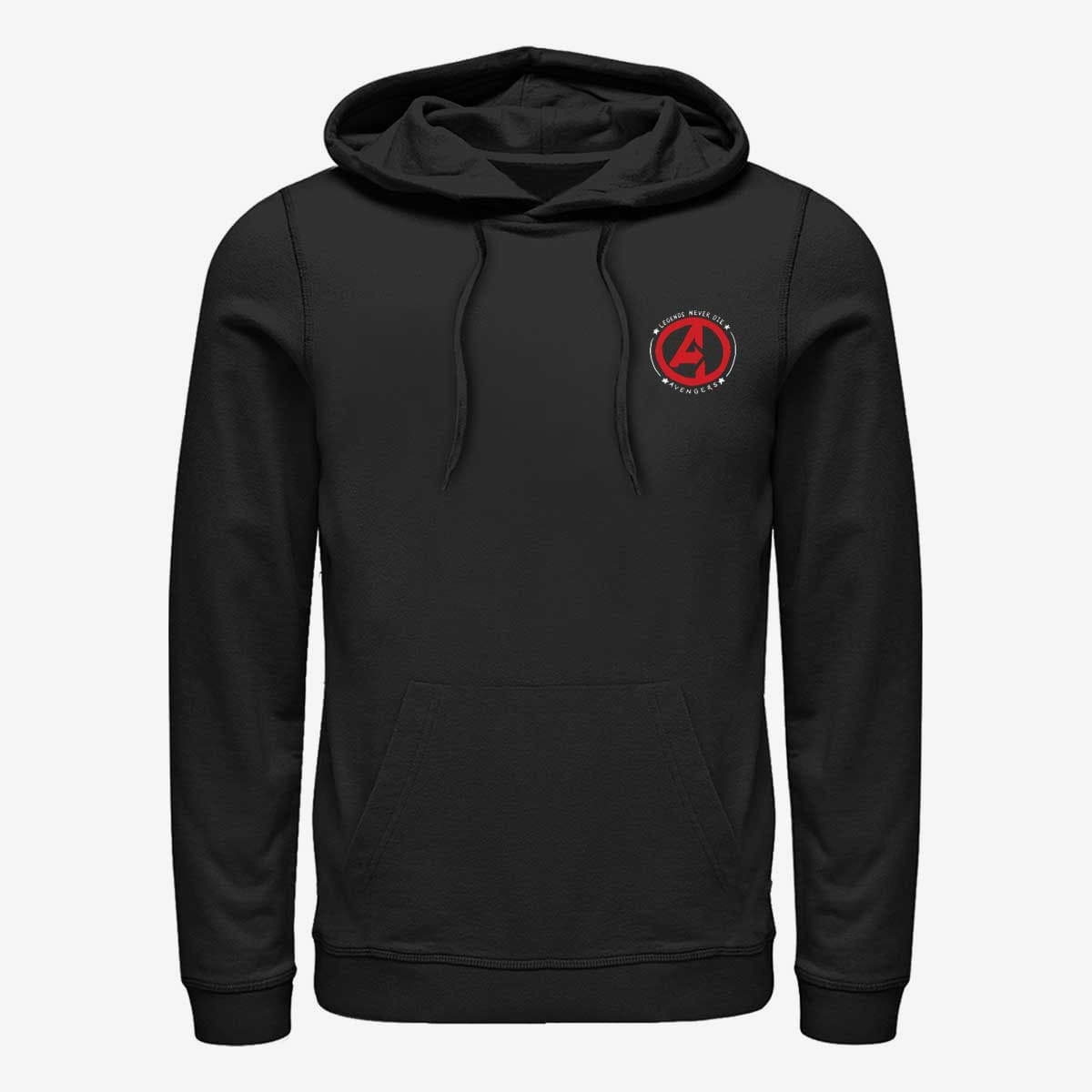 Mikiny Merch Marvel Avengers Classic - Avenger Legends Unisex Hoodie Black