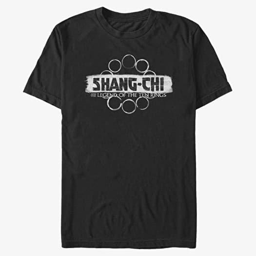 T-shirt Merch Marvel Shang-Chi - Shang-Chi Logo Unisex T-Shirt Black