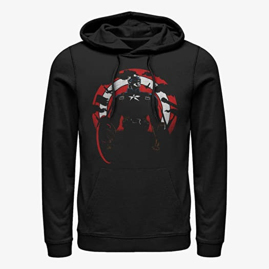 Mikina Merch Marvel Avengers Classic - Shadow Solider Unisex Hoodie Black