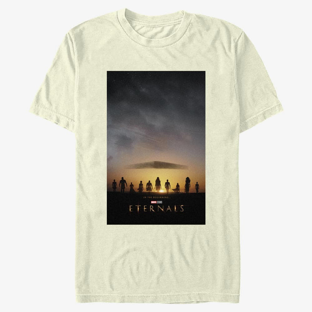 Camisetas Merch Marvel: Eternals - Eternals Poster Unisex T-Shirt Natural