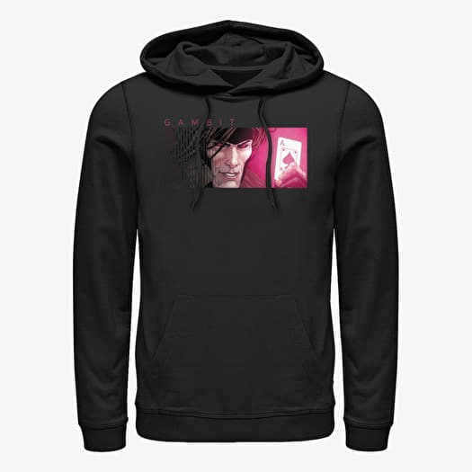 Sweatshirt Merch Marvel X-Men - Ace Gambit Unisex Hoodie Black