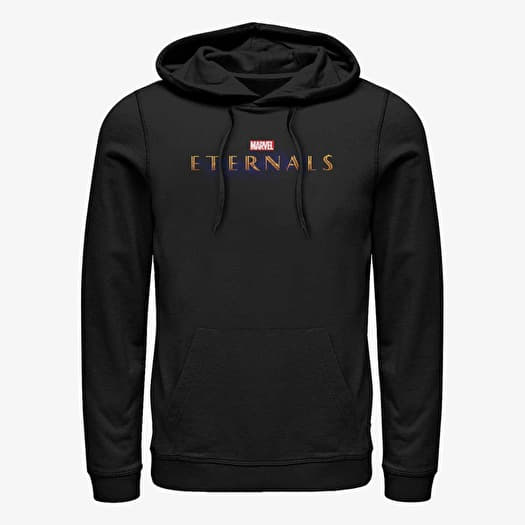 Sweatshirt Merch Marvel Eternals - Eternals Logo Unisex Hoodie Black