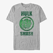 Merch Marvel Avengers Classic - Hulk It Unisex T-Shirt Heather Grey