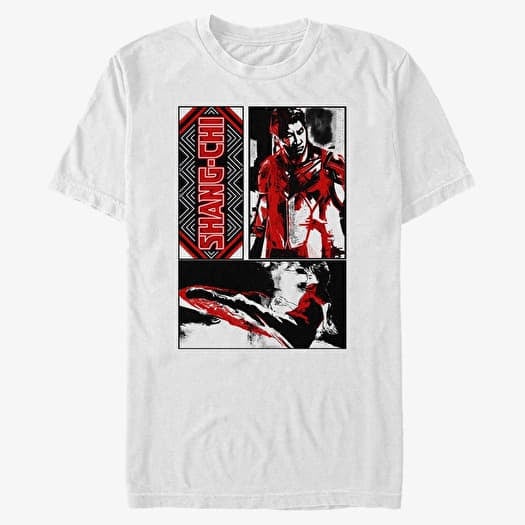 T-shirt Merch Marvel Shang-Chi - Foot Way Unisex T-Shirt White