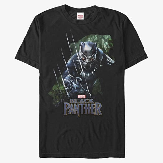 T-shirt Merch Marvel Avengers Classic - Green Panther Unisex T-Shirt Black