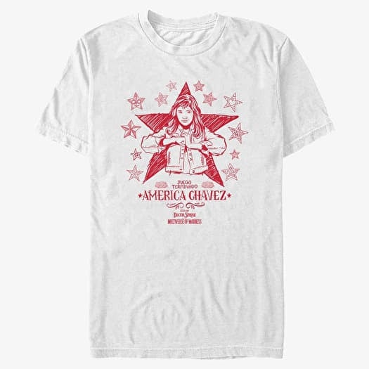 T-shirt Merch Marvel Doctor Strange in the Multiverse of Madness - Doodle Chavez Unisex T-Shirt White