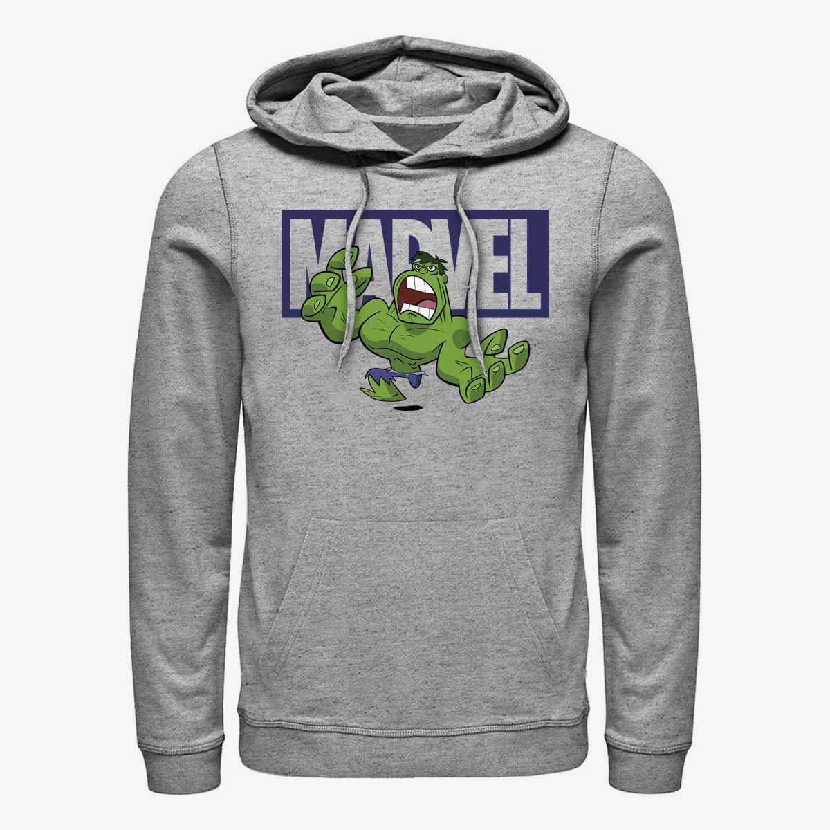 Felpe Merch Marvel Avengers Classic - Brick Hulk Unisex Hoodie Heather Grey