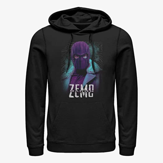 Sweat-shirt Merch Marvel The Falcon and the Winter Soldier - Zemo Purple Unisex Hoodie Black