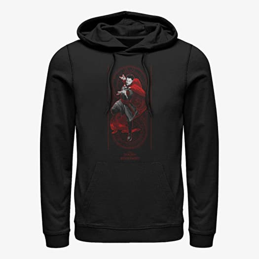 Pulóver Merch Marvel Doctor Strange in the Multiverse of Madness - Strange Minds Unisex Hoodie Black