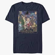 Merch Marvel The Eternals - ETERNALS GOLD FRAME POSTER Unisex T-Shirt Navy Blue