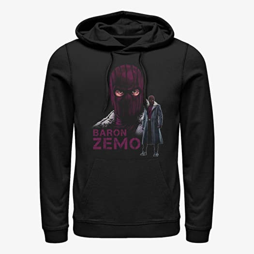 Hanorac Merch Marvel The Falcon and the Winter Soldier - Masked Zemo Unisex Hoodie Black