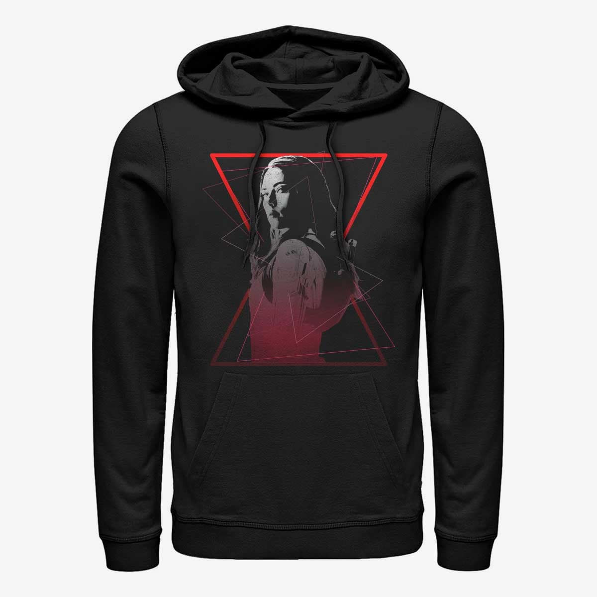 Mikiny Merch Marvel Black Widow - Widows Symbol Unisex Hoodie Black