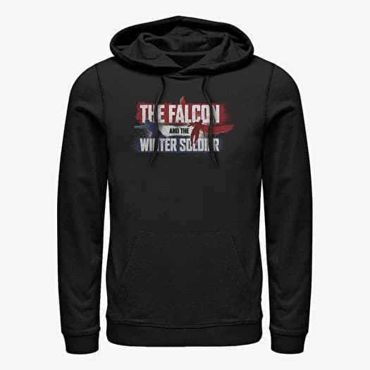 Φούτερ Merch Marvel The Falcon and the Winter Soldier - Spray Paint Unisex Hoodie Black