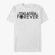 Merch Marvel Avengers Classic - Straight Wakanda Unisex T-Shirt White