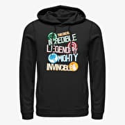 Merch Marvel Avengers Classic - Strengths Unisex Hoodie Black