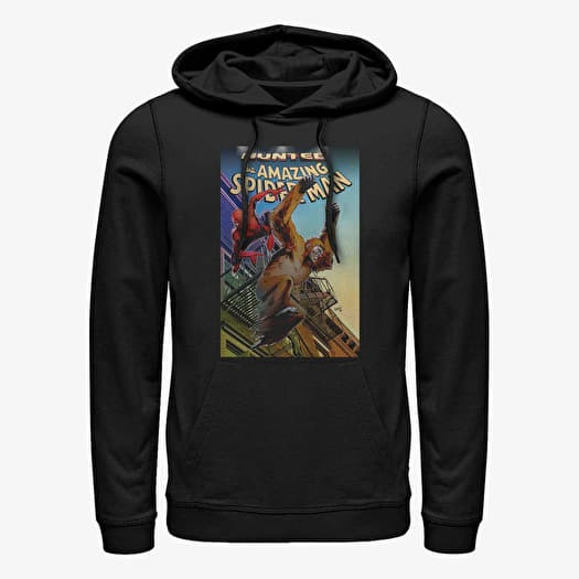 Majica Merch Marvel Spider-Man Classic - Hunted Spider-Man Unisex Hoodie Black