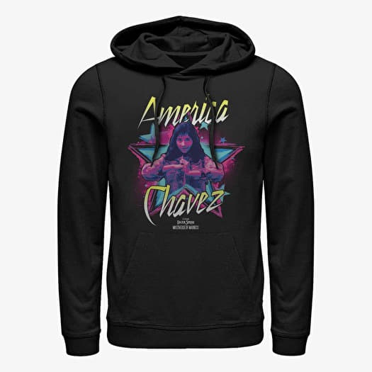 Pulóver Merch Marvel Doctor Strange in the Multiverse of Madness - Chavez Star Unisex Hoodie Black