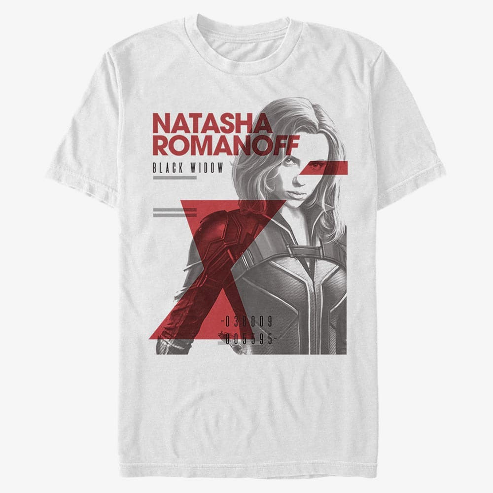 Camisetas Merch Marvel Black Widow - Romanov Cover Unisex T-Shirt White