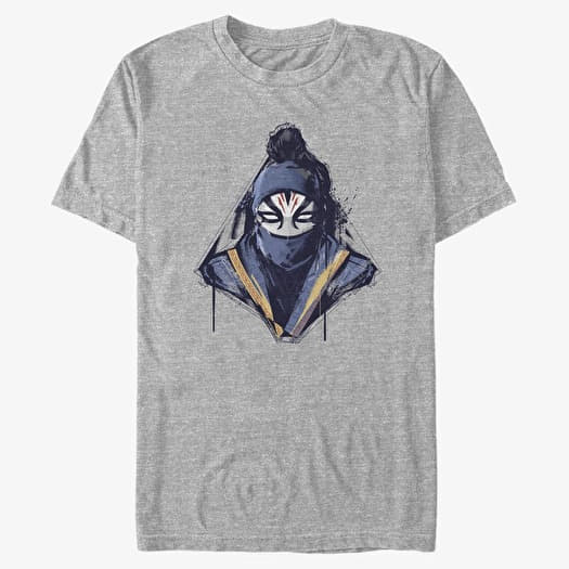 T-shirt Merch Marvel Shang-Chi - Masked Unisex T-Shirt Heather Grey