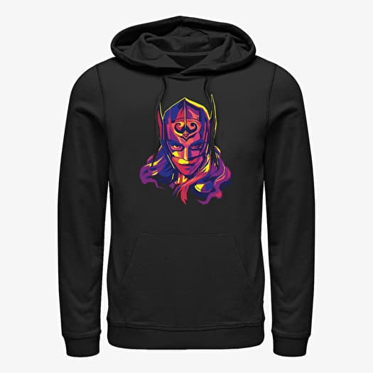 Sweat-shirt Merch Marvel Thor: Love and Thunder - Cut Out Thor Unisex Hoodie Black