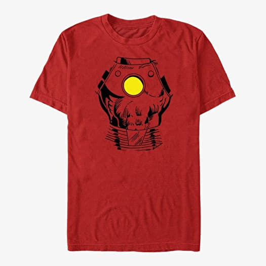 T-shirt Merch Marvel GOTG 2 - Side View Star Unisex T-Shirt Red