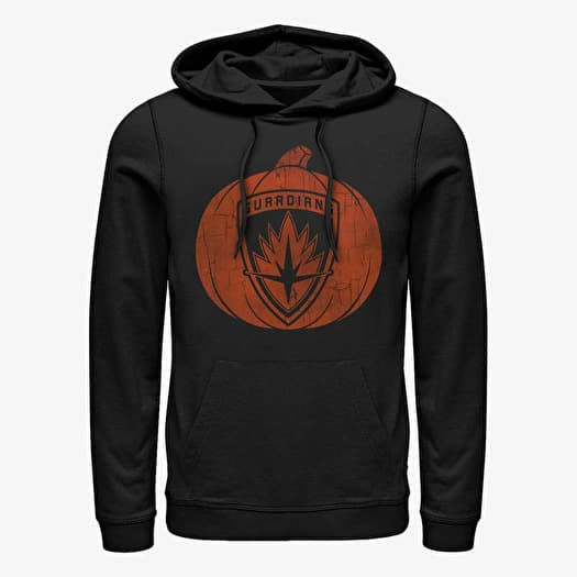 Sweatshirt Merch Marvel GOTG Classic - Guardians Pumpkin Unisex Hoodie Black