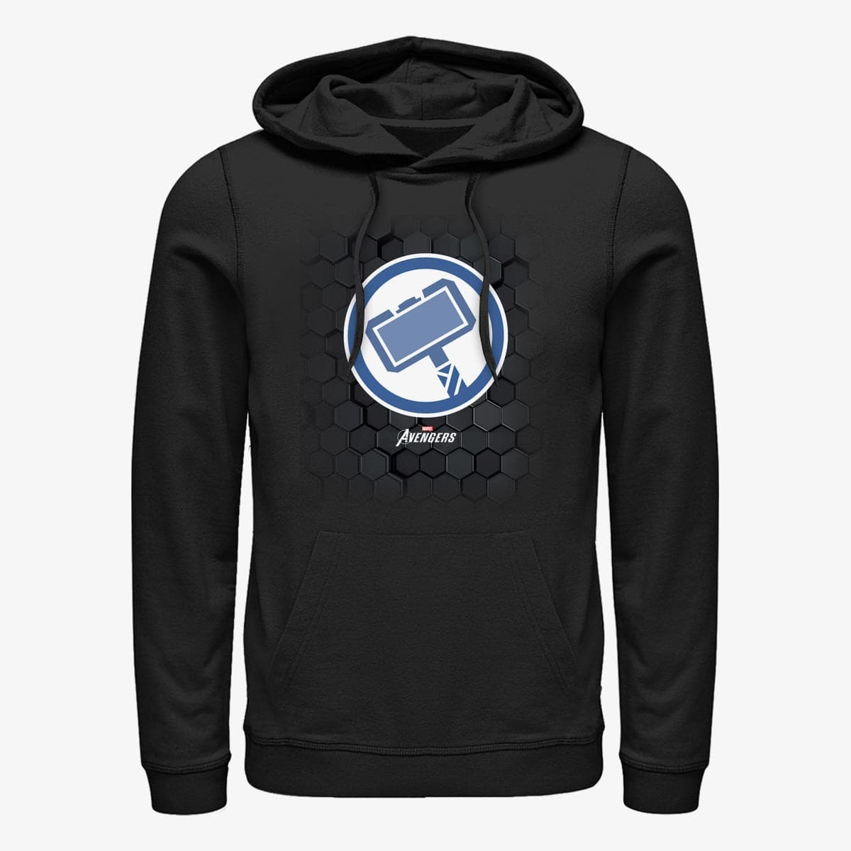 Kapuutsikud ja kampsunid Merch Marvel - Thor Hex Unisex Hoodie Black