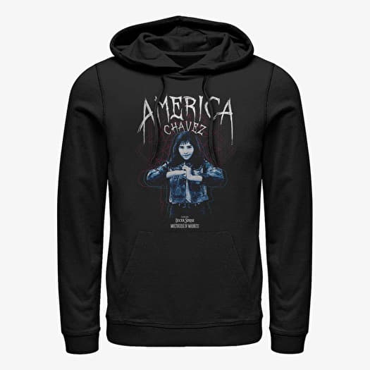Pulóver Merch Marvel Doctor Strange in the Multiverse of Madness - Chavez Portal Unisex Hoodie Black