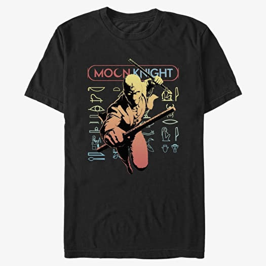 T-skjorte Merch Marvel Moon Knight - MOON KNIGHT MR BRITE Unisex T-Shirt Black