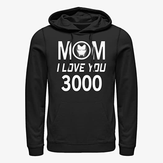 Sweatshirt Merch Marvel Avengers: Endgame - Mom 3000 Unisex Hoodie Black