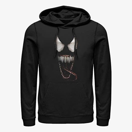 Sweat-shirt Merch Marvel Other - Venom Mouth Open Unisex Hoodie Black