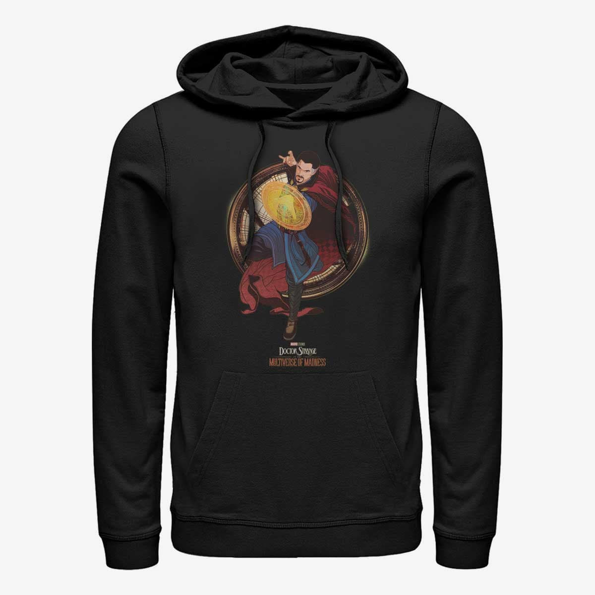 Dukserice Merch Marvel Doctor Strange in the Multiverse of Madness - Multiverse Hero Unisex Hoodie Black