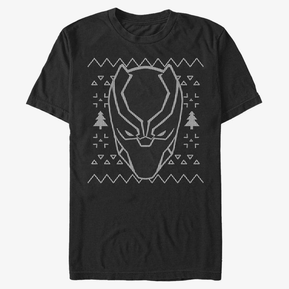T-Shirts Merch Marvel Avengers Classic - Back Panther Sweater Unisex T-Shirt Black