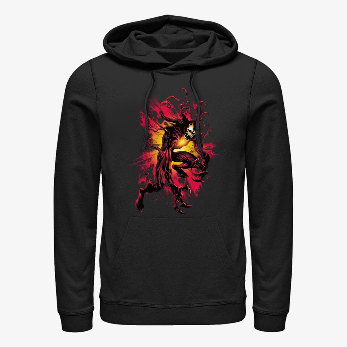 Dukserice Merch Marvel - Carnage Explode Unisex Hoodie Black