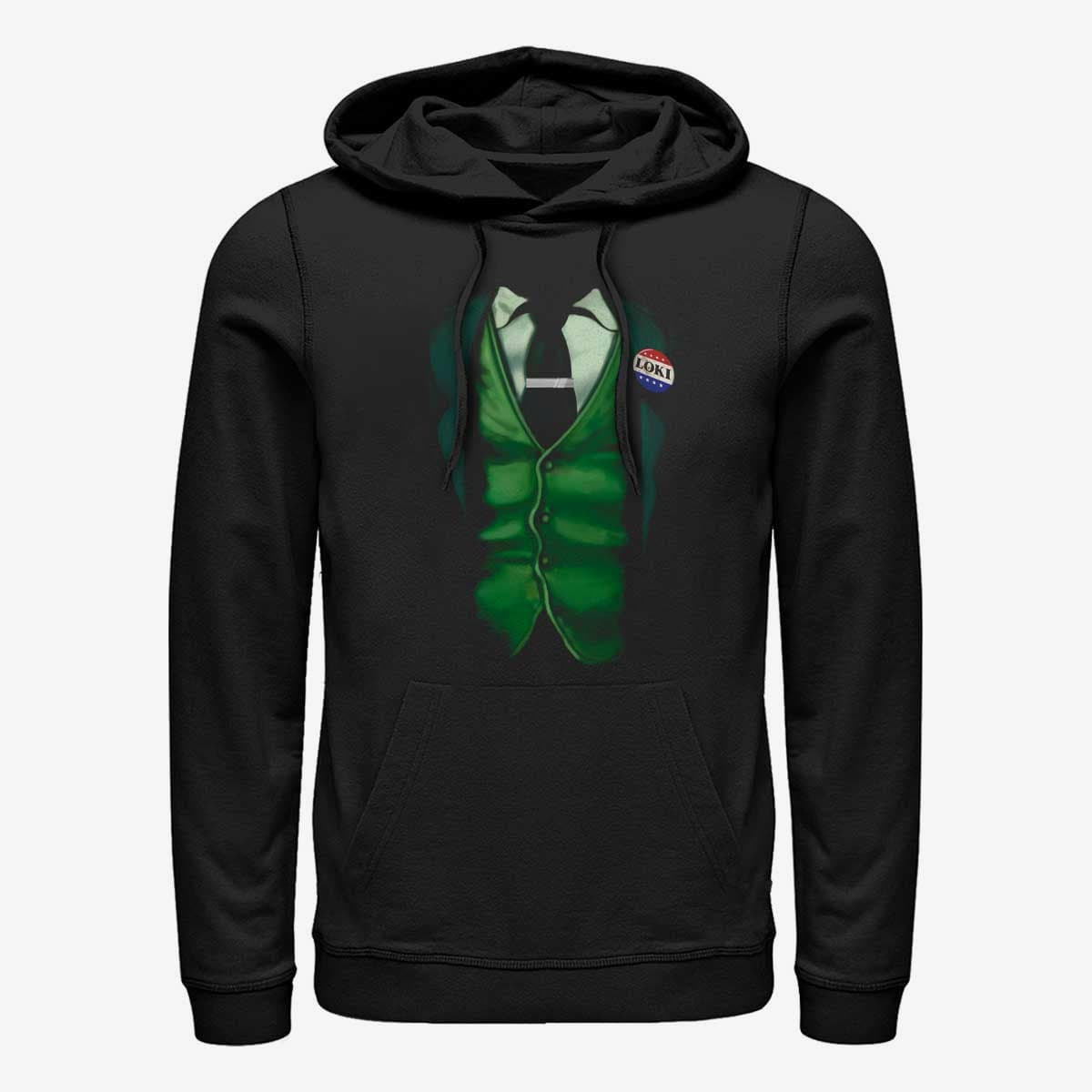 Kapuutsikud ja kampsunid Merch Marvel Loki - Loki Costume Unisex Hoodie Black