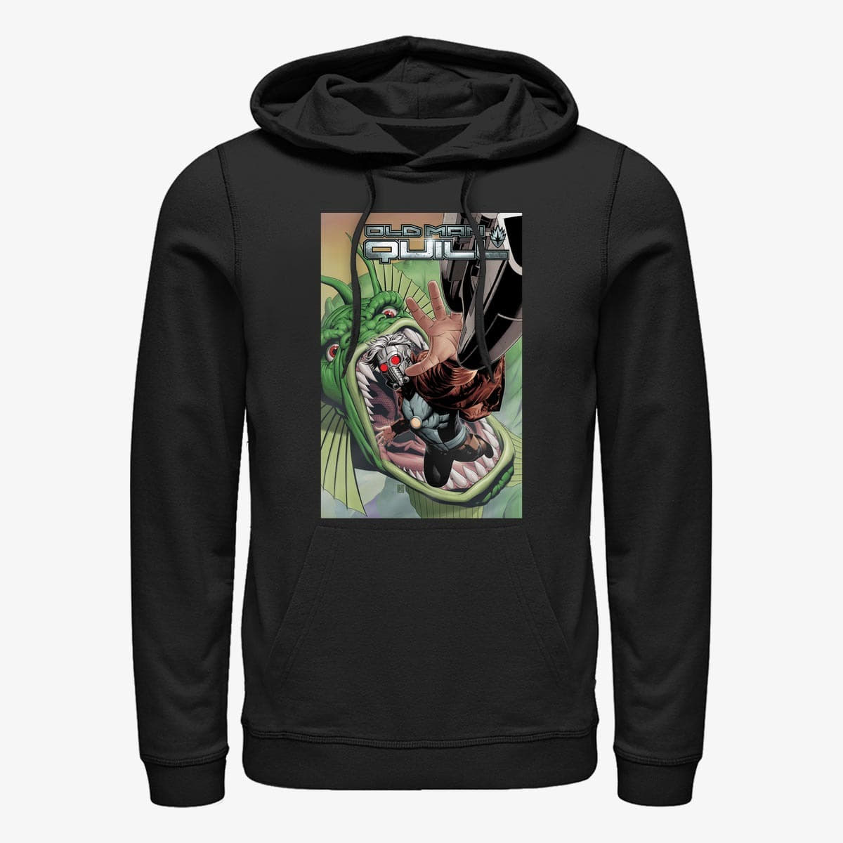Felpe Merch Marvel Guardians Of The Galaxy Classic - Old Man Quill Unisex Hoodie Black