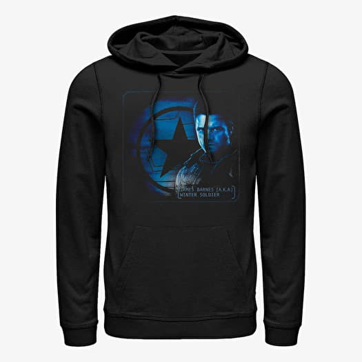 Φούτερ Merch Marvel The Falcon and the Winter Soldier - Barnes Shield Unisex Hoodie Black