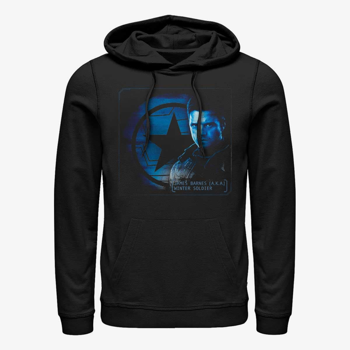 Hættetrøjer og sweatshirts Merch Marvel The Falcon and the Winter Soldier - Barnes Shield Unisex Hoodie Black