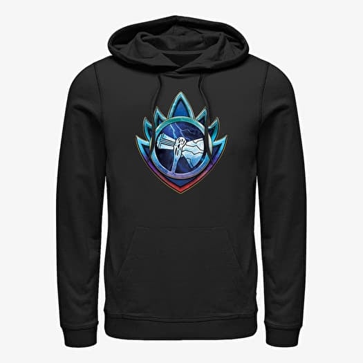 Sweat-shirt Merch Marvel Thor: Love and Thunder - Silver Hammer Unisex Hoodie Black