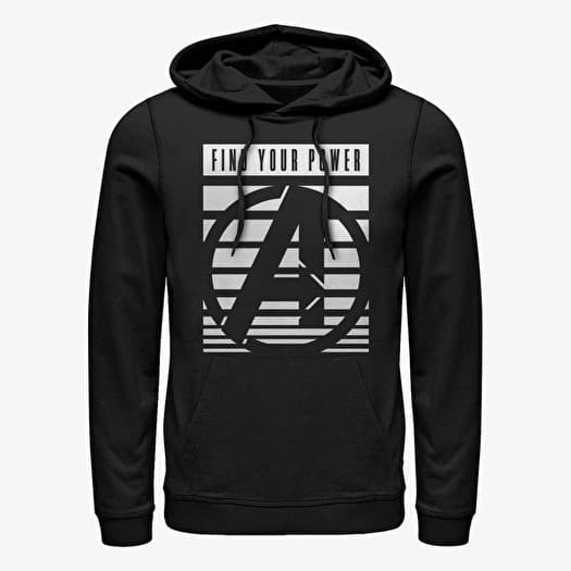 Sweatshirt Merch Marvel Avengers Classic - Avenger Power Unisex Hoodie Black