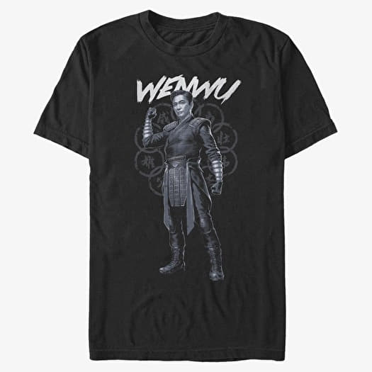 T-shirt Merch Marvel Shang-Chi - Wenwun Solo Pose Unisex T-Shirt Black