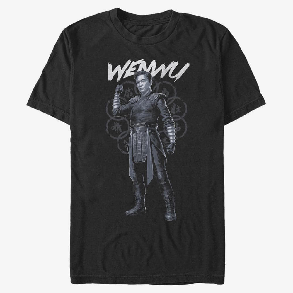 majice kratkih rukava Merch Marvel Shang-Chi - Wenwun Solo Pose Unisex T-Shirt Black