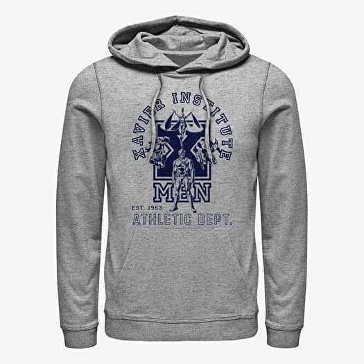 Verryttelypaita Merch Marvel X-Men - XMEN BLACKBIRD PILOT Unisex Hoodie Heather Grey