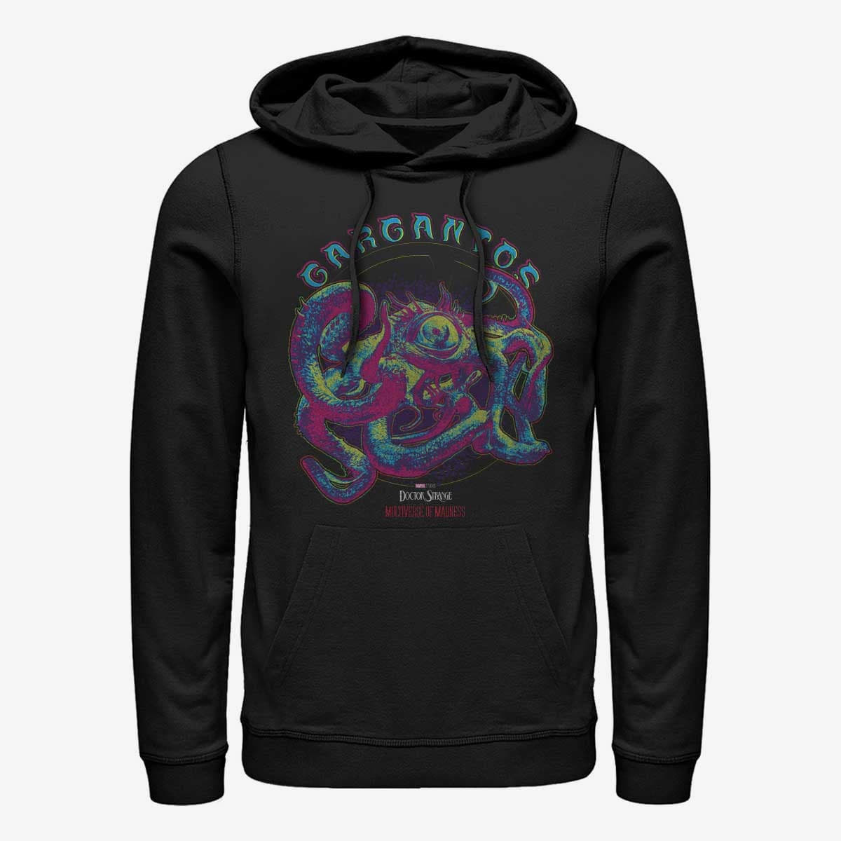 Dukserice Merch Marvel Doctor Strange in the Multiverse of Madness - Tentacle Caper Unisex Hoodie Black