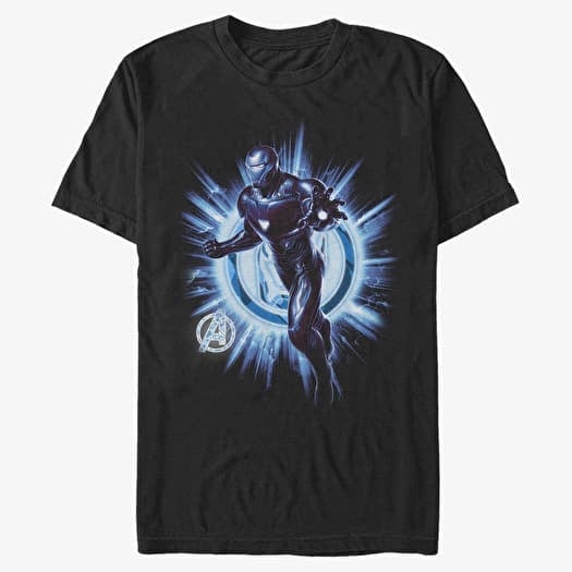T-shirt Merch Marvel Avengers: Endgame - Ironman Endgame Unisex T-Shirt Black