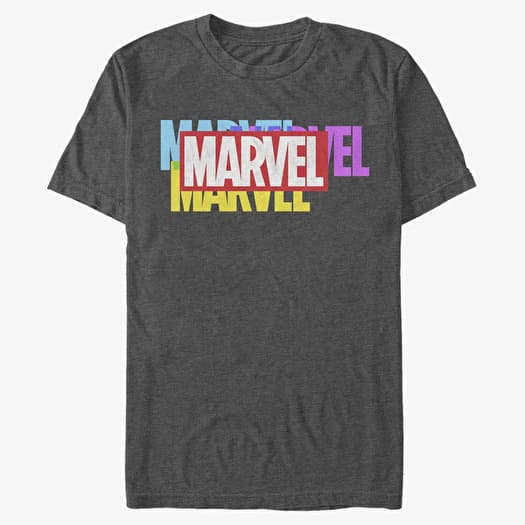 Tricou Merch Marvel Other - CMY Marvel Unisex T-Shirt Dark Heather Grey
