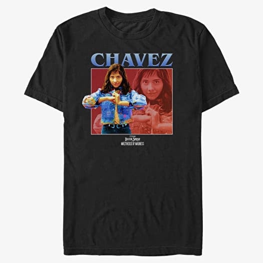 T-shirt Merch Marvel Doctor Strange 2 - Chavez Square Unisex T-Shirt Black