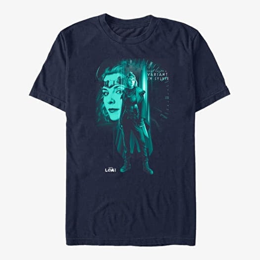 T-shirt Merch Marvel Loki - Verify Through Deletion Unisex T-Shirt Navy Blue
