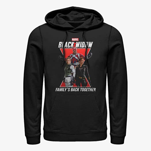 Sweatshirt Merch Marvel Black Widow - Widow Family Unisex Hoodie Black