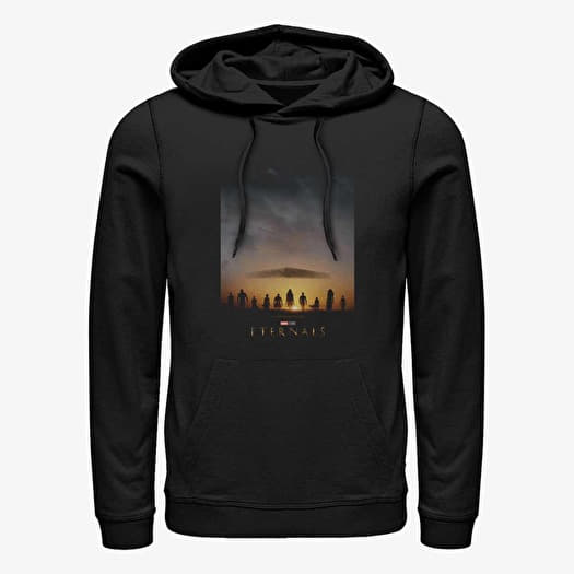 Sweatshirt Merch Marvel: Eternals - Eternals Poster Unisex Hoodie Black